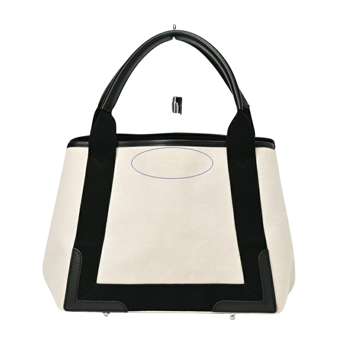 Balenciaga Navy Cabas Tote | Luxury Canvas Tote Bag