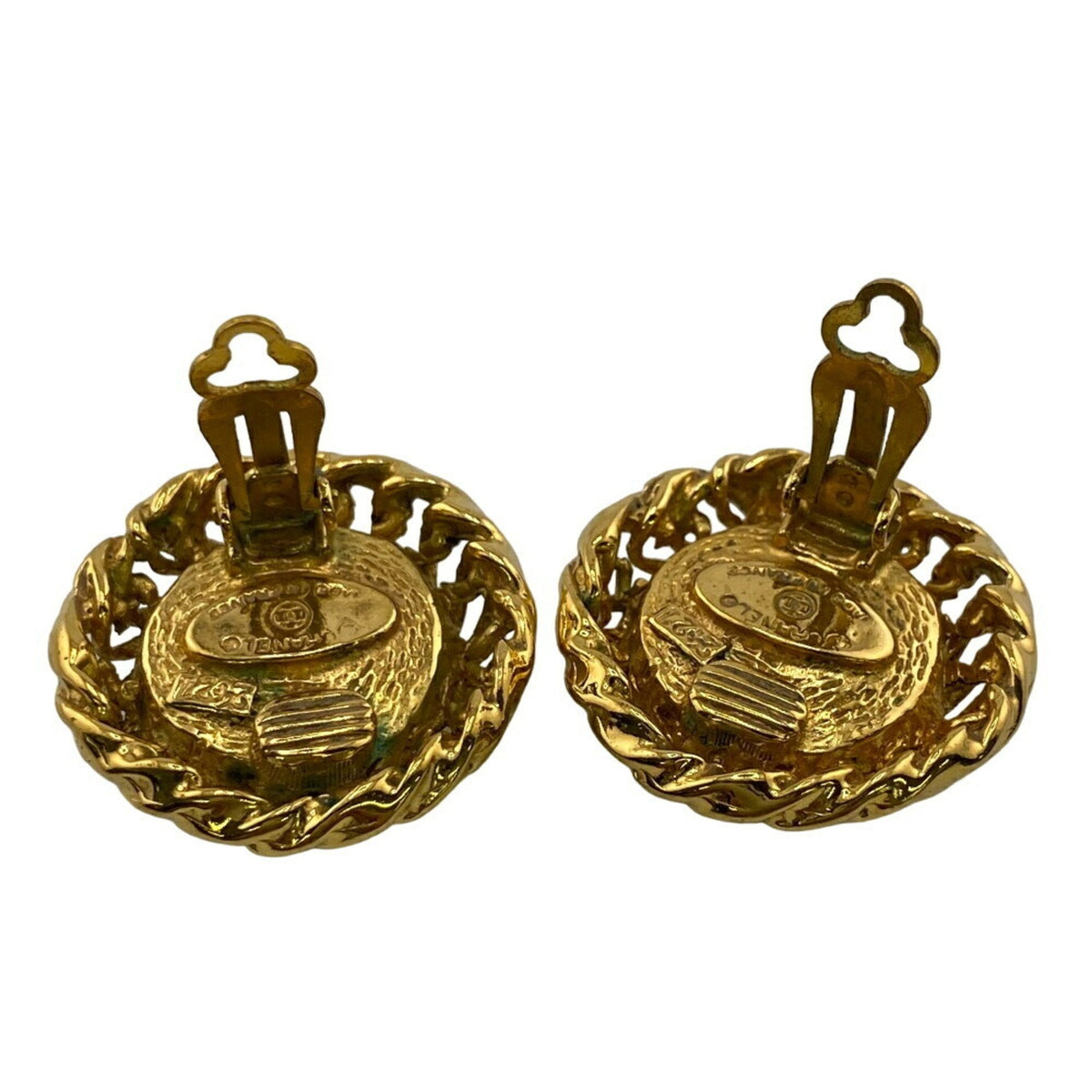 Chanel Jewellery? Chanel Coco Mark Earrings Luxury Designer Statement Jewellery