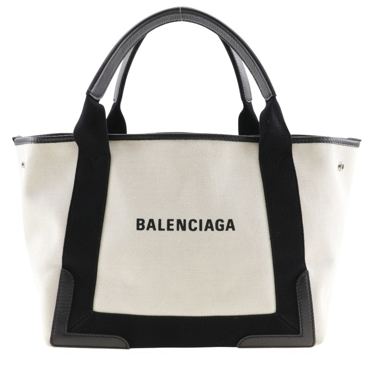 Balenciaga Navy Cabas Tote | Luxury Canvas Tote Bag
