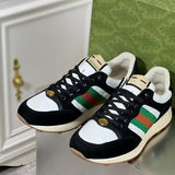 Gucci clean off-white luxury sneakers view 6 premium leather build