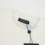 Flat lay presentation of Louis Vuitton luxury clothing with relaxed-fit cut