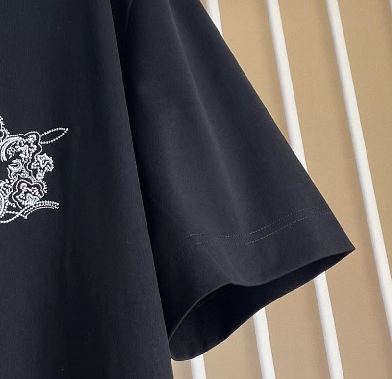 Close-up of Givenchy designer clothing craftsmanship