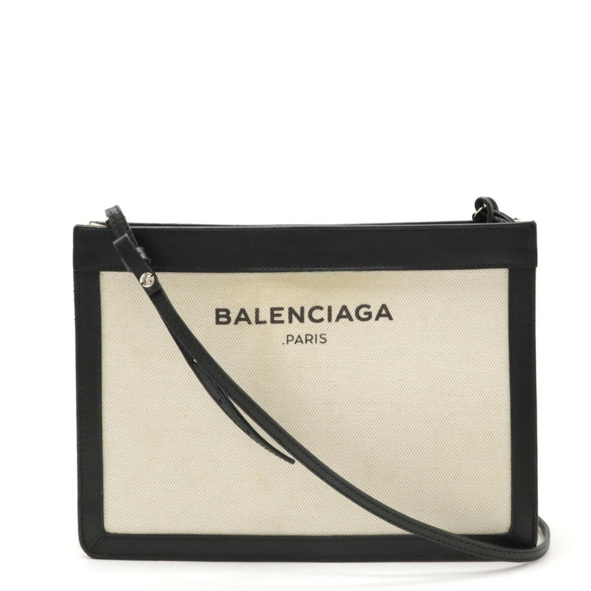 Balenciaga Navy Clutch Bag — Designer Clutch Bag