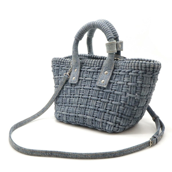 Balenciaga Bistro Basket Handbag | Woven Luxury Basket Bag