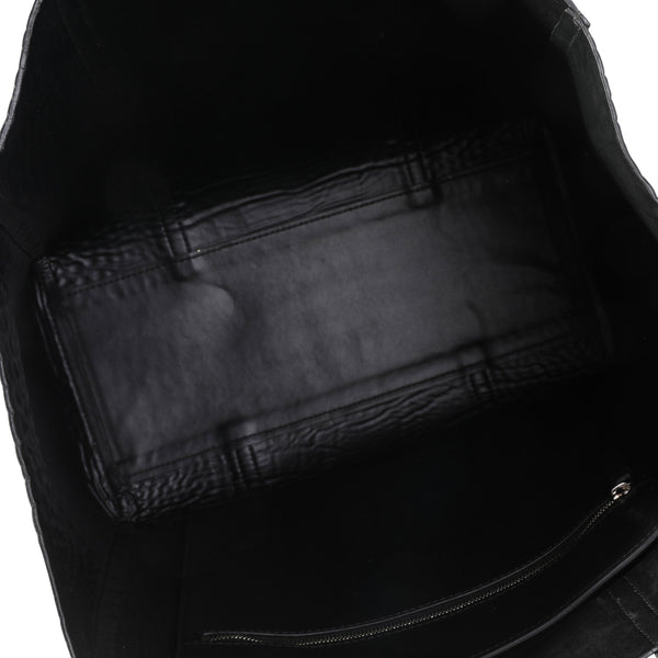 Balenciaga Crocodile-Embossed Leather Small Everyday Tote | Premium Leather Tote