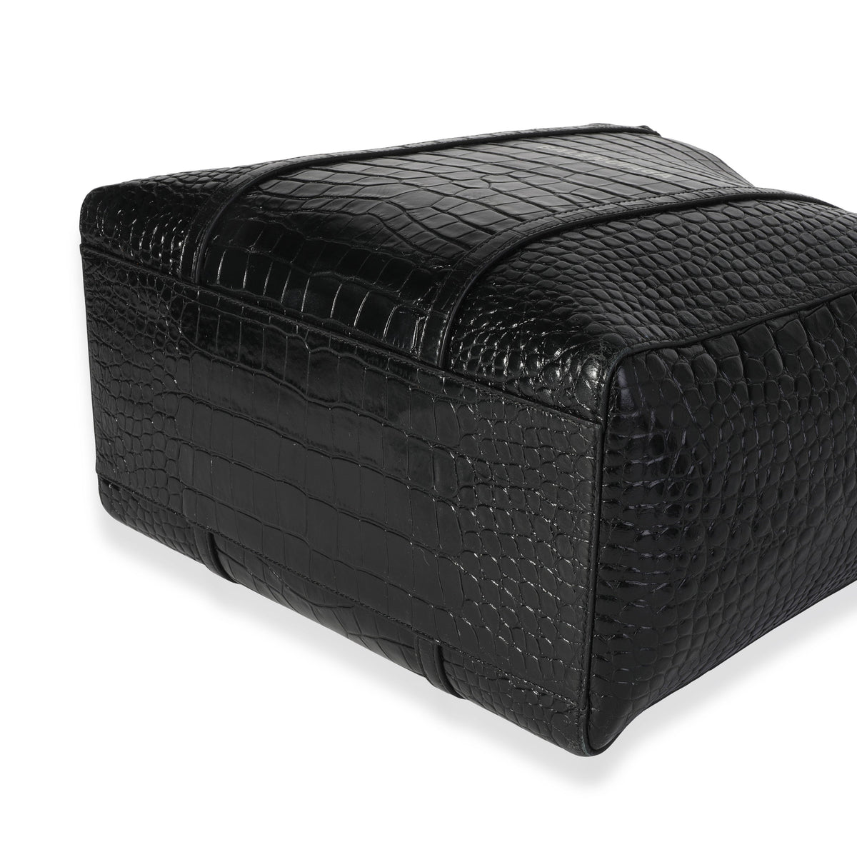 Balenciaga Crocodile-Embossed Leather Small Everyday Tote | Premium Leather Tote
