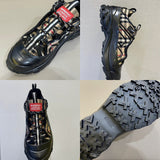 Contemporary Faux Leather Shoes - Signature Finish | Women's Designer-Inspired Footwear #1346 - side angle view (image 2) of designer-inspired shoes