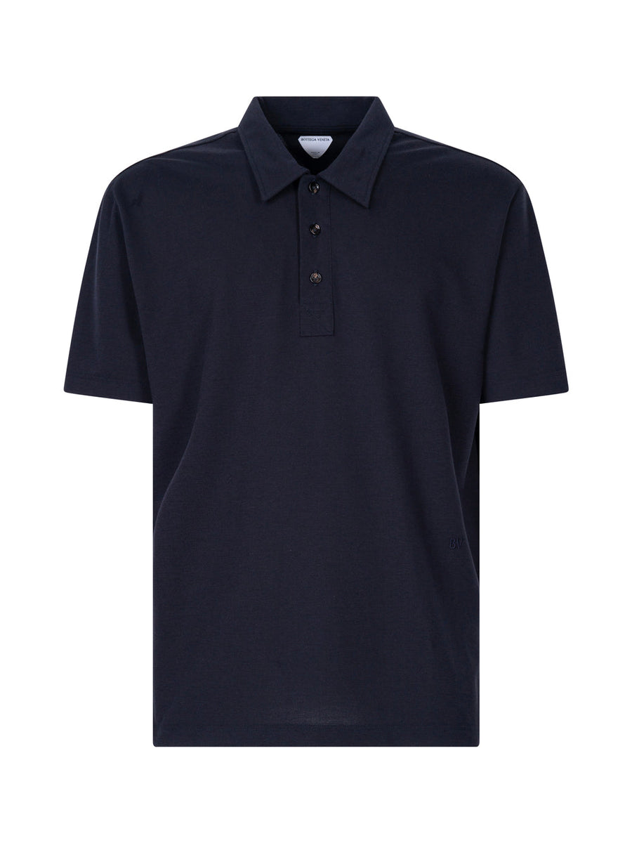 Bottega Veneta Polo Shirts? Bottega Veneta Men Light Cotton Piquet Polo Classic Designer Cotton Polo Shirt