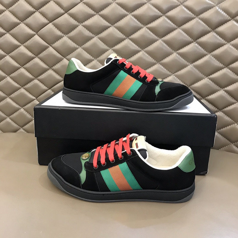 Gucci clean off-white luxury sneakers view 8 premium leather build