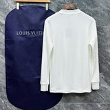 Full styled look of Louis Vuitton luxury clothing with streetwear-inspired cut