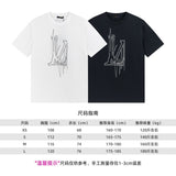 Close-up detail shot of Louis Vuitton cotton t-shirt with everyday silhouette