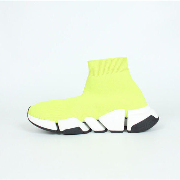 Balenciaga Chocolate Brown High-Top Sneakers - Sole Detail View
