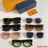 Lifestyle view of Louis Vuitton unisex sunglasses