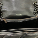 Contemporary Premium PU Leather Handbag - Smooth Faux-Leather Exterior | Women's Statement Accessory #279 - texture close-up (image 9) of designer-inspired handbag