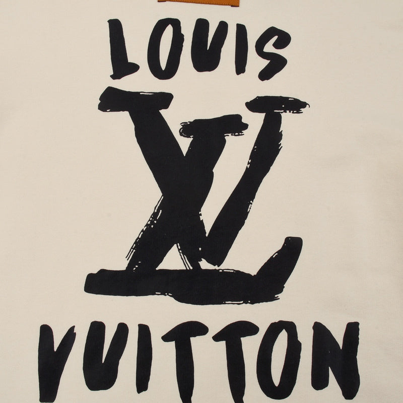 Full styled look of Louis Vuitton luxury clothing with streetwear-inspired cut