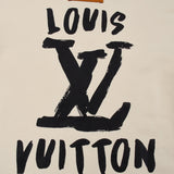 Full styled look of Louis Vuitton luxury clothing with streetwear-inspired cut