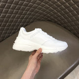 Gucci bold contrast luxury sneakers view 5 signature lace-up style
