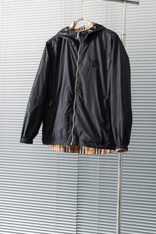 Burberry clothing close-up — premium authentic designer style