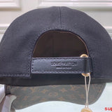 Close-up detail view of Louis Vuitton unisex cap