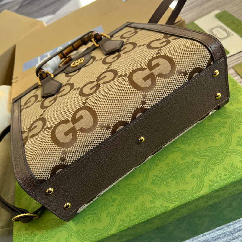 Styled lifestyle shot of signature structured women's handbag – women's premium purse