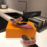 Louis Vuitton Black Bow-Detail Flats - Sole Detail View