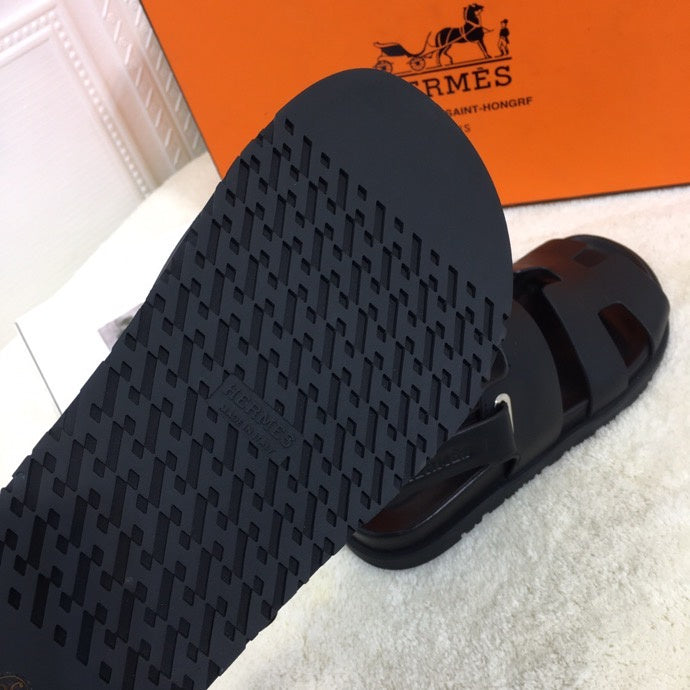 Hermes shoes Style 389 - top view showing design