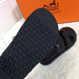 Hermes shoes Style 389 - top view showing design