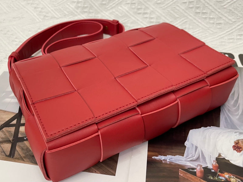 Statement Vegan Leather Handbag - Smooth Faux-Leather Exterior | Women's Statement Accessory #1625 - styled full view (image 7) of designer-inspired handbag