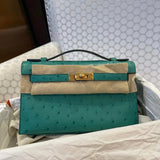 Sculpted bag shown from front angle