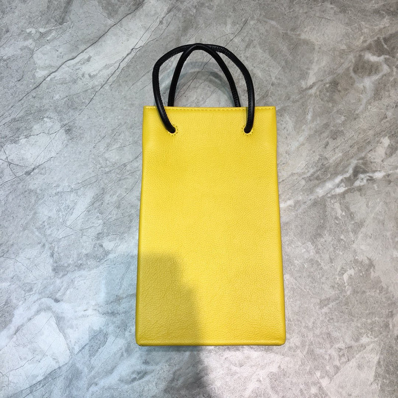 Timeless Vegan Leather Handbag - Sleek Minimalist Lines | Women's Everyday Carry Handbag #1073 - back view (image 4) of designer-inspired handbag