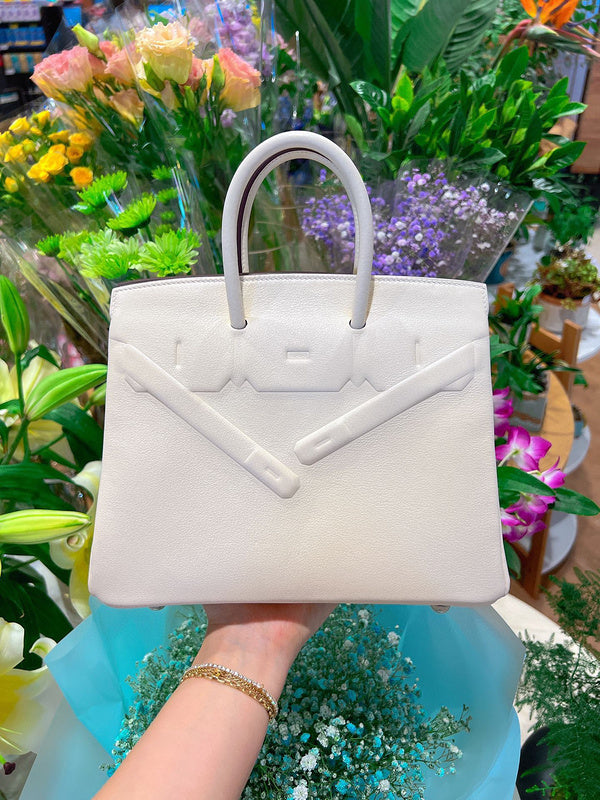 Close-up detail of minimalist bag design