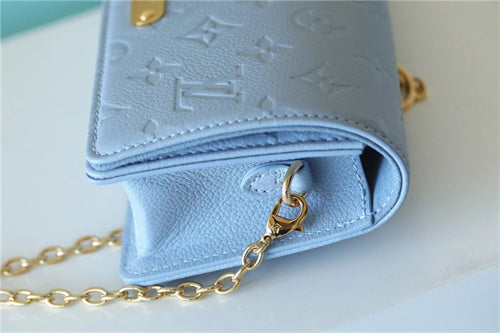  Tailored satchel carried on shoulder