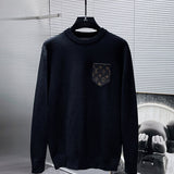 Back view of Louis Vuitton luxury clothing with relaxed-fit cut