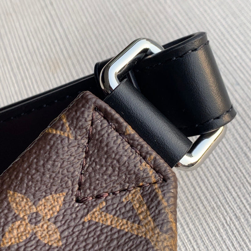Back view of structured chic women's handbag – women's statement bag