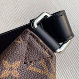 Back view of structured chic women's handbag – women's statement bag