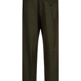 Bottega Veneta premium pants detail and craftsmanship close-up