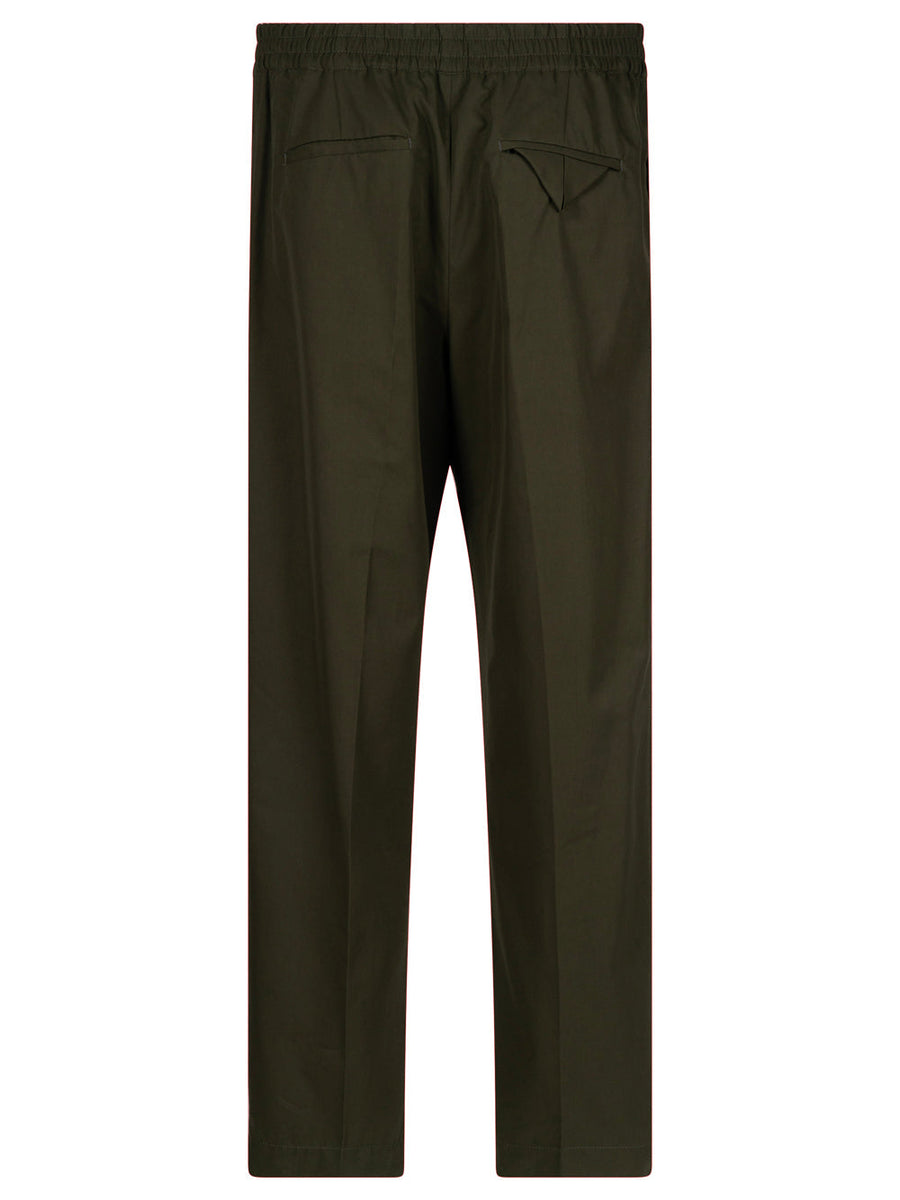 Bottega Veneta Pants? Bottega Veneta Men Light Cotton Twill Pants Premium Designer Casual Trousers