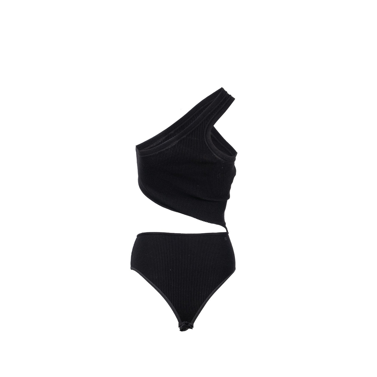Celine Accessories? Celine Size XS One Shoulder Underpinning Wool Polyamide Black Luxury Designer Fashion Accessory