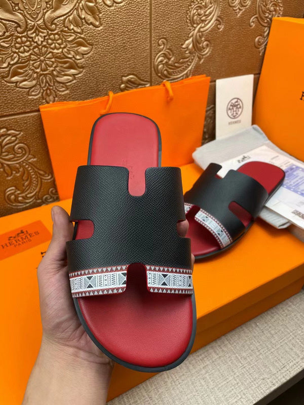 Hermès Chocolate Brown Block Heel Pumps - Back View