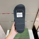Gucci sneakers detailed view showing premium designer craftsmanship
