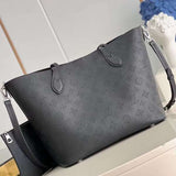 Side profile of signature structured women's handbag – women's everyday handbag