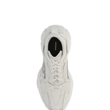 Close-up of Balenciaga athletic hardware and fine stitching