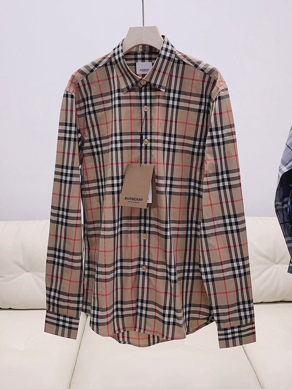 Burberry clothing side view — premium authentic designer style