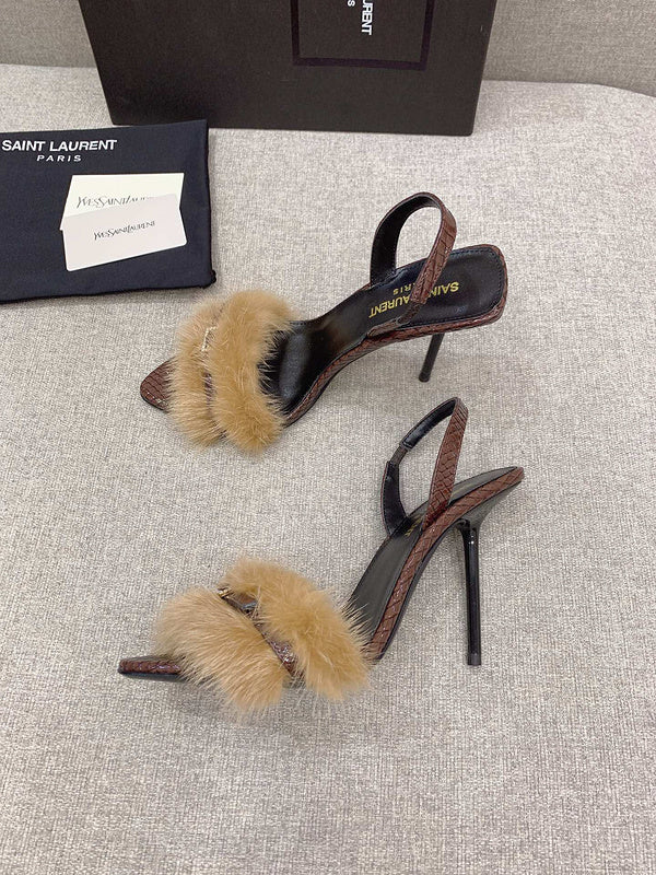 Saint Laurent designer shoes full view