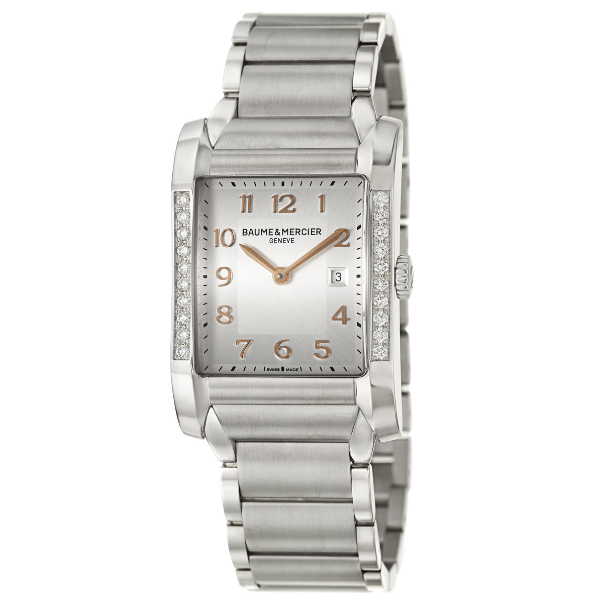 Front view of Baume and Mercier women's watch