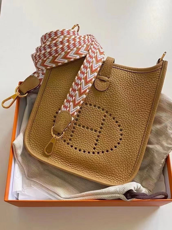 Close-up detail of minimalist bag design