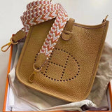 Close-up detail of minimalist bag design