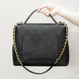Chanel 25S Large Bag detail shot – authentic designer craftsmanship