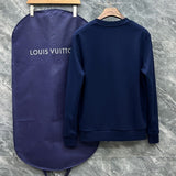 Side profile of Louis Vuitton luxury clothing with tailored silhouette
