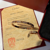 Angled view of Cartier unisex jewelry piece